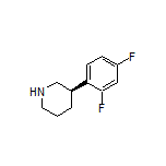 (R)-3-(2,4-Difluorophenyl)piperidine