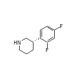 (S)-3-(2,4-Difluorophenyl)piperidine