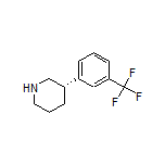 (S)-3-[3-(Trifluoromethyl)phenyl]piperidine