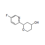 2-(5-Fluoropyridin-2-yl)tetrahydro-2H-pyran-4-ol