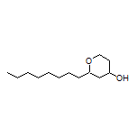 2-Octyltetrahydro-2H-pyran-4-ol