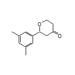 2-(3,5-Dimethylphenyl)dihydro-2H-pyran-4(3H)-one