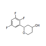 2-(2,3,5-Trifluorophenyl)tetrahydro-2H-pyran-4-ol