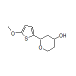 2-(5-Methoxythiophen-2-yl)tetrahydro-2H-pyran-4-ol