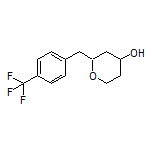 2-[4-(Trifluoromethyl)benzyl]tetrahydro-2H-pyran-4-ol