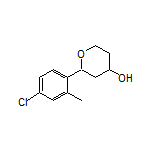 2-(4-Chloro-2-methylphenyl)tetrahydro-2H-pyran-4-ol