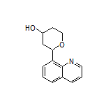 2-(Quinolin-8-yl)tetrahydro-2H-pyran-4-ol