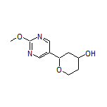 2-(2-Methoxypyrimidin-5-yl)tetrahydro-2H-pyran-4-ol