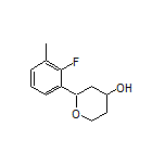 2-(2-Fluoro-3-methylphenyl)tetrahydro-2H-pyran-4-ol
