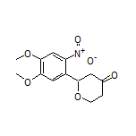 2-(4,5-Dimethoxy-2-nitrophenyl)dihydro-2H-pyran-4(3H)-one