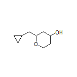 2-(Cyclopropylmethyl)tetrahydro-2H-pyran-4-ol