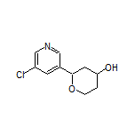2-(5-Chloropyridin-3-yl)tetrahydro-2H-pyran-4-ol