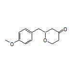 2-(4-Methoxybenzyl)dihydro-2H-pyran-4(3H)-one