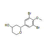 2-(3,5-Dibromo-4-methoxyphenyl)tetrahydro-2H-pyran-4-ol