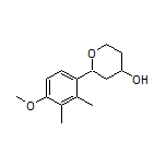 2-(4-Methoxy-2,3-dimethylphenyl)tetrahydro-2H-pyran-4-ol