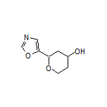 2-(Oxazol-5-yl)tetrahydro-2H-pyran-4-ol