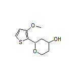2-(3-Methoxythiophen-2-yl)tetrahydro-2H-pyran-4-ol