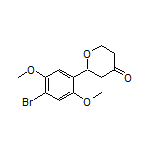 2-(4-Bromo-2,5-dimethoxyphenyl)dihydro-2H-pyran-4(3H)-one