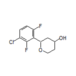 2-(3-Chloro-2,6-difluorophenyl)tetrahydro-2H-pyran-4-ol