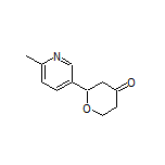 2-(6-Methylpyridin-3-yl)dihydro-2H-pyran-4(3H)-one
