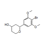 2-(4-Bromo-3,5-dimethoxyphenyl)tetrahydro-2H-pyran-4-ol
