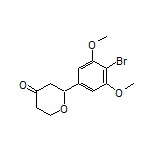 2-(4-Bromo-3,5-dimethoxyphenyl)dihydro-2H-pyran-4(3H)-one