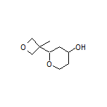 2-(3-Methyloxetan-3-yl)tetrahydro-2H-pyran-4-ol