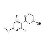 2-(2,6-Difluoro-4-methoxyphenyl)tetrahydro-2H-pyran-4-ol