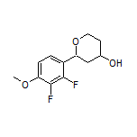 2-(2,3-Difluoro-4-methoxyphenyl)tetrahydro-2H-pyran-4-ol
