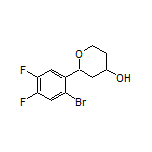 2-(2-Bromo-4,5-difluorophenyl)tetrahydro-2H-pyran-4-ol