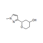 2-(1-Methyl-1H-pyrazol-3-yl)tetrahydro-2H-pyran-4-ol