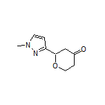 2-(1-Methyl-1H-pyrazol-3-yl)dihydro-2H-pyran-4(3H)-one