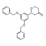 2-[3,5-Bis(benzyloxy)phenyl]dihydro-2H-pyran-4(3H)-one