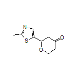 2-(2-Methylthiazol-5-yl)dihydro-2H-pyran-4(3H)-one