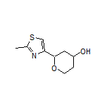 2-(2-Methylthiazol-4-yl)tetrahydro-2H-pyran-4-ol