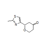 2-(2-Methylthiazol-4-yl)dihydro-2H-pyran-4(3H)-one
