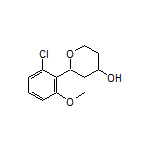 2-(2-Chloro-6-methoxyphenyl)tetrahydro-2H-pyran-4-ol