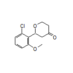 2-(2-Chloro-6-methoxyphenyl)dihydro-2H-pyran-4(3H)-one