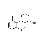 2-(2-Methoxy-6-methylphenyl)tetrahydro-2H-pyran-4-ol