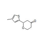 2-(4-Methylthiophen-2-yl)dihydro-2H-pyran-4(3H)-one