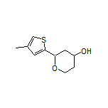 2-(4-Methylthiophen-2-yl)tetrahydro-2H-pyran-4-ol