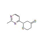 2-(2-Methylpyrimidin-4-yl)dihydro-2H-pyran-4(3H)-one