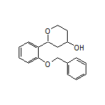 2-[2-(Benzyloxy)phenyl]tetrahydro-2H-pyran-4-ol