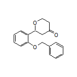 2-[2-(Benzyloxy)phenyl]dihydro-2H-pyran-4(3H)-one