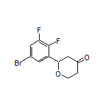 2-(5-Bromo-2,3-difluorophenyl)dihydro-2H-pyran-4(3H)-one