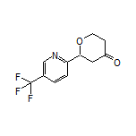 2-[5-(Trifluoromethyl)pyridin-2-yl]dihydro-2H-pyran-4(3H)-one