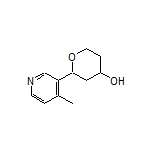 2-(4-Methylpyridin-3-yl)tetrahydro-2H-pyran-4-ol