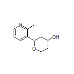 2-(2-Methylpyridin-3-yl)tetrahydro-2H-pyran-4-ol