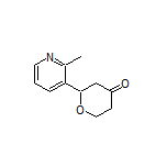2-(2-Methylpyridin-3-yl)dihydro-2H-pyran-4(3H)-one