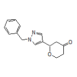 2-(1-Benzyl-1H-pyrazol-4-yl)dihydro-2H-pyran-4(3H)-one